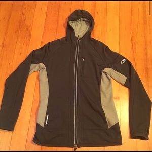 Navy Wool Icebreaker Quantum Hoodie